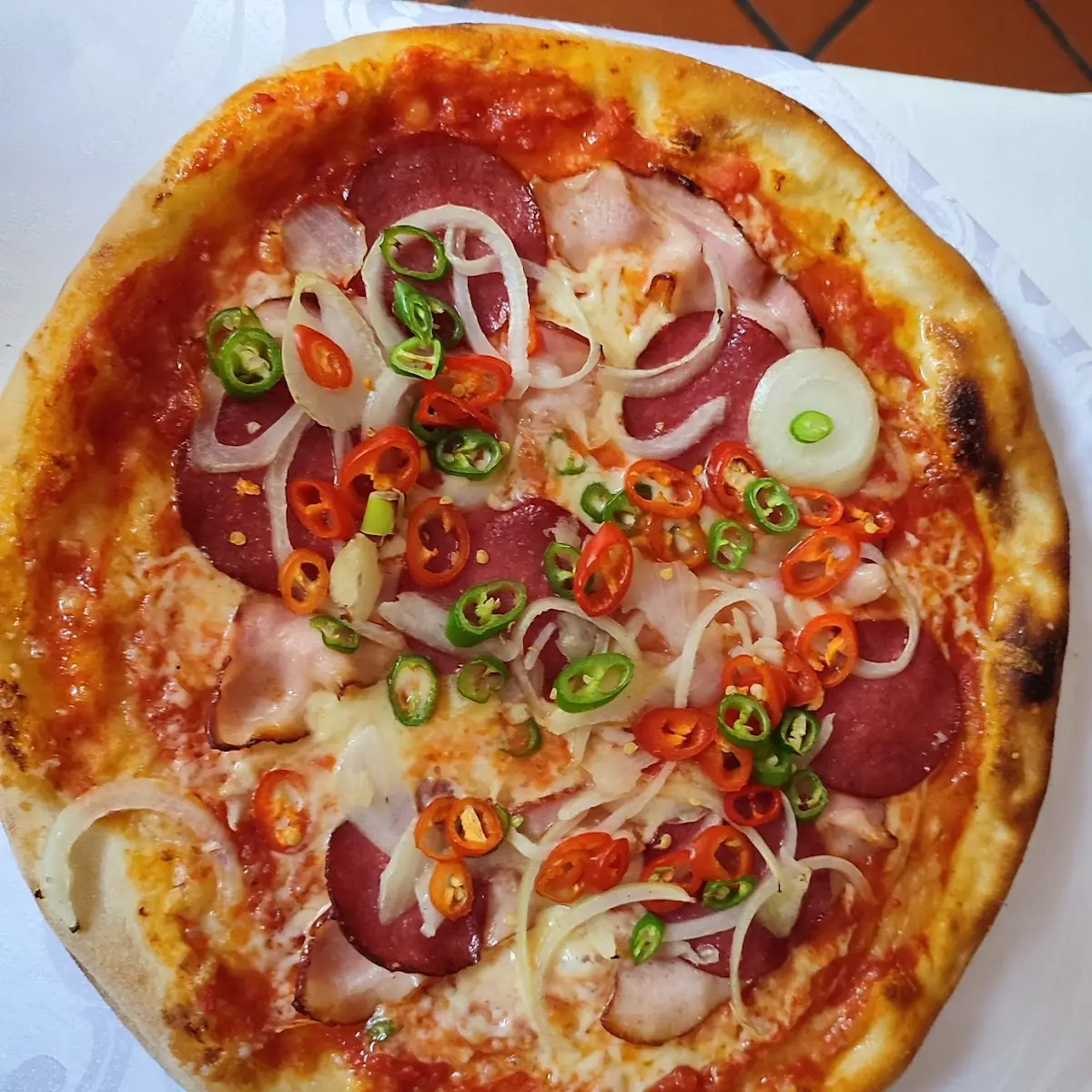 Feuerwehr Pizza