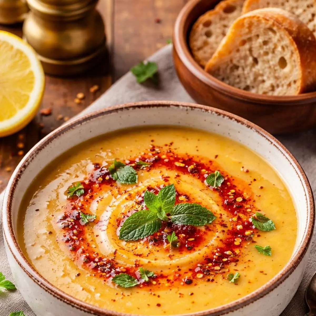 Linsensuppe