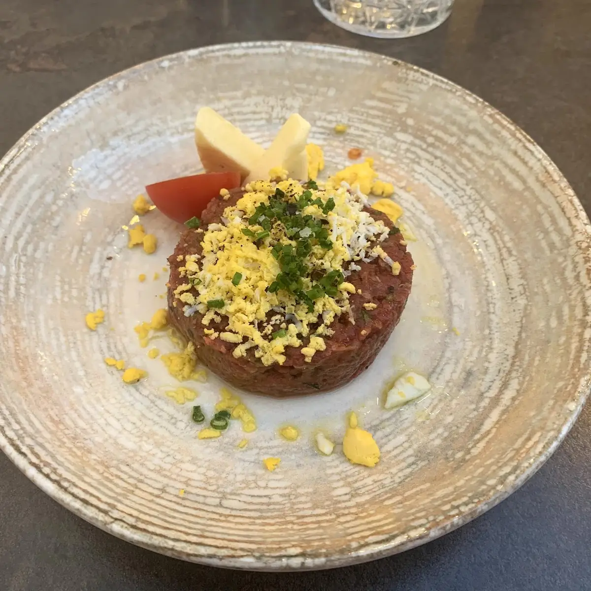 Beef Tartare Mit Getoasteter