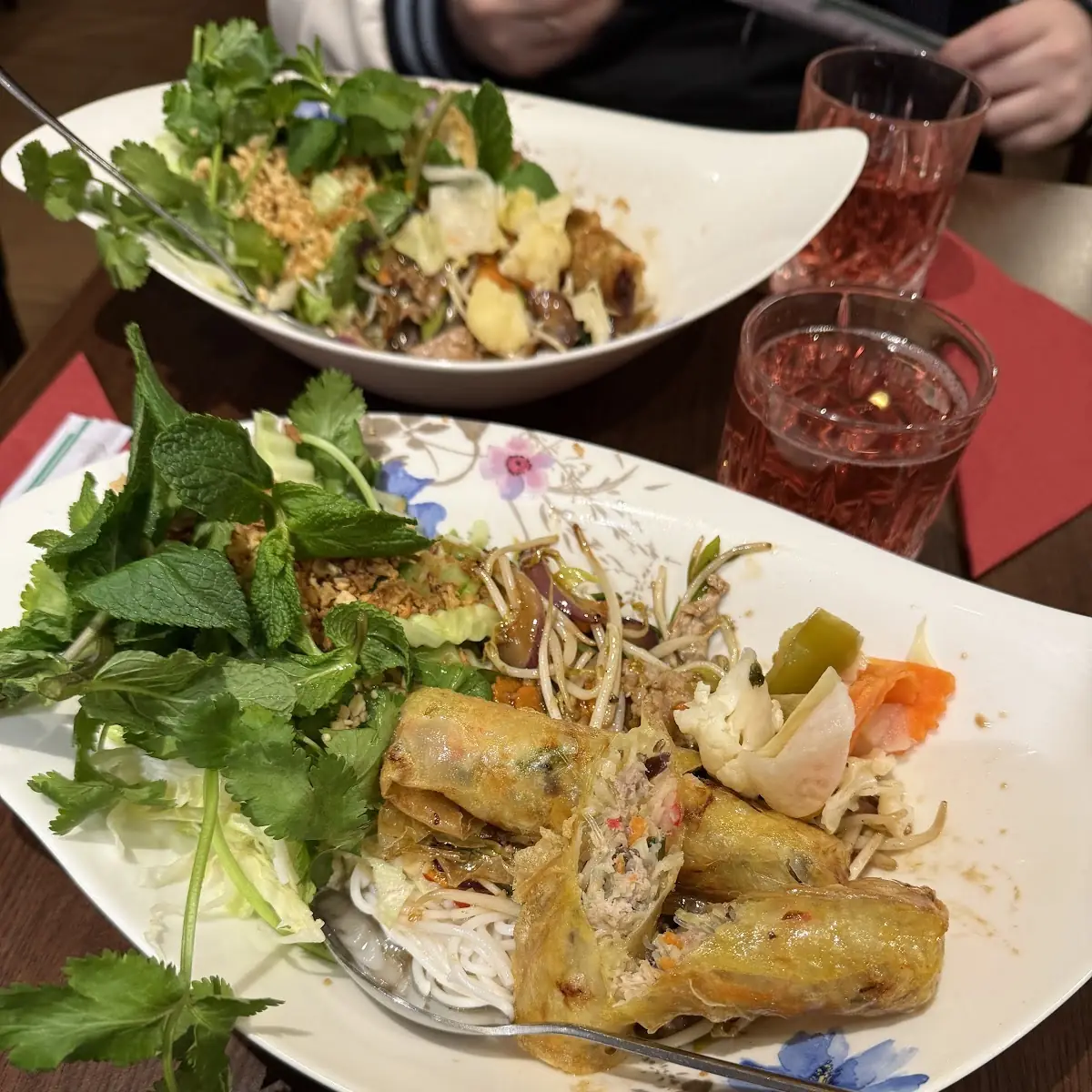 Bún Chả Giò Chay Vegatarisch