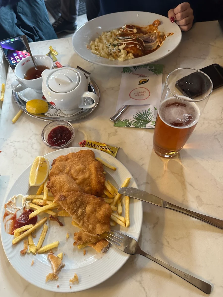 Potato Salad With Wiener Schnitzel