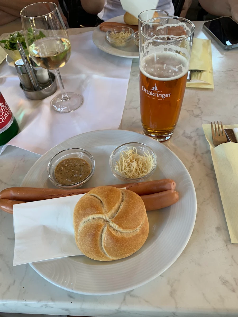 Vinner Wurstel Mit Kren