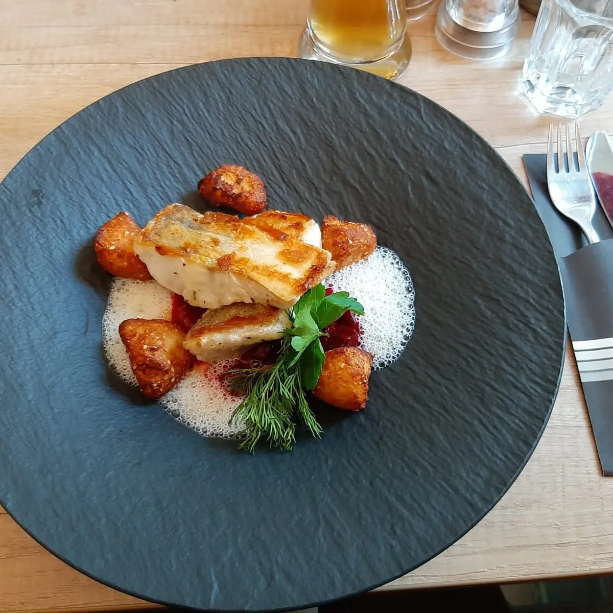 Schweinefilet & Süßerdäpfel