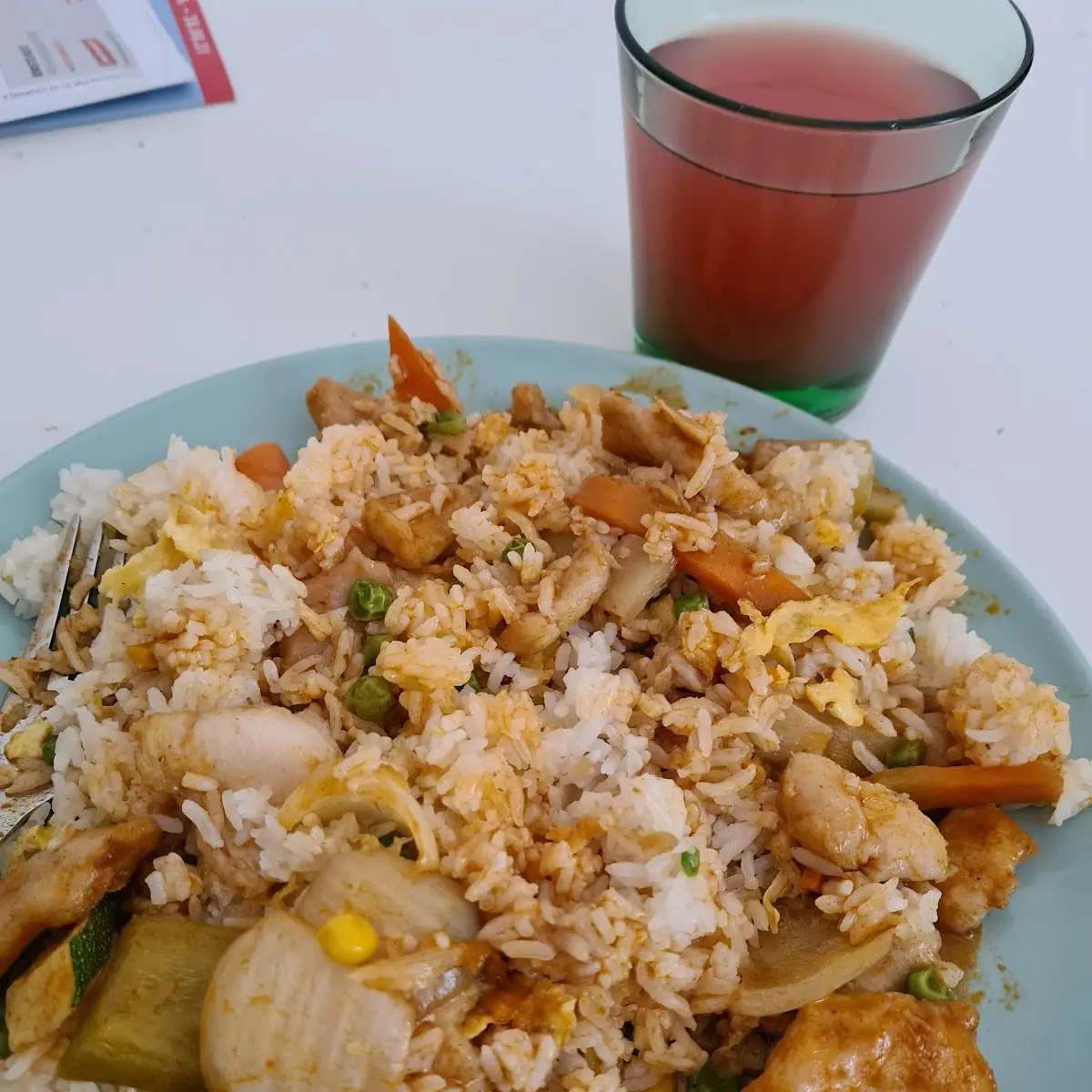 Eireis Mit Curry Chicken