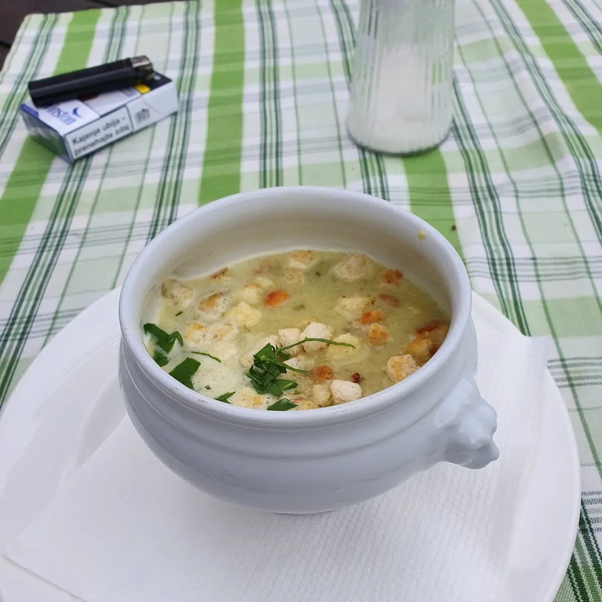 Bärlauchsuppe