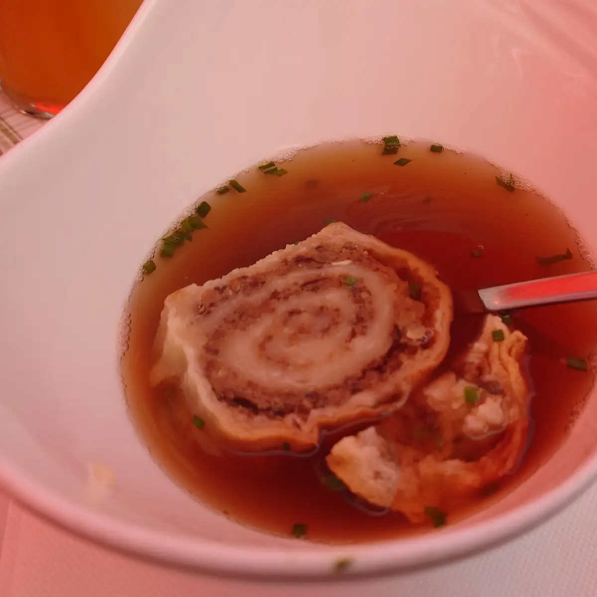 Fleischstrudelsuppe