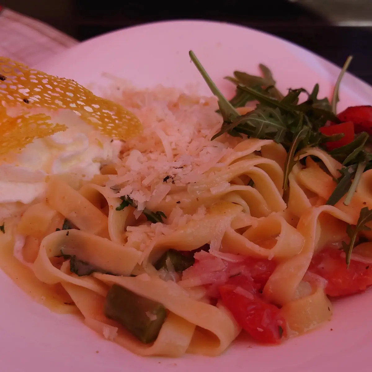 Tagliatelle Mit Spargel