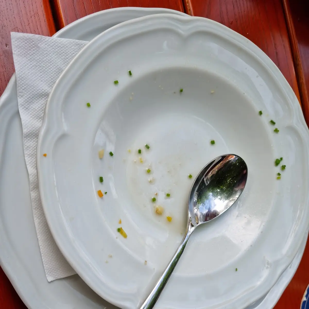 Suppe Nach Dem Essen