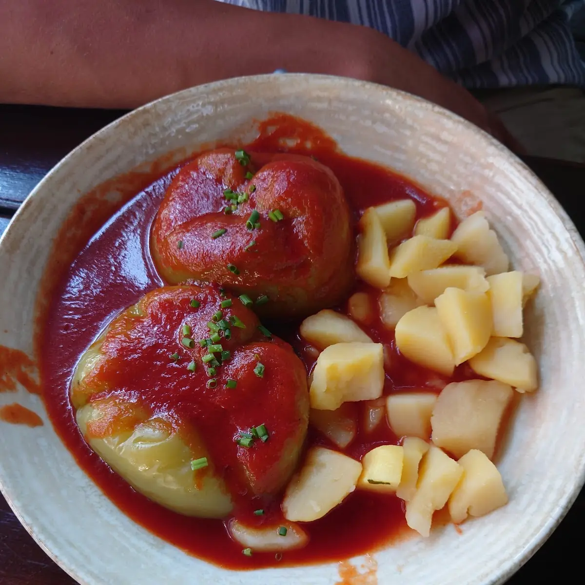 Gefüllte Paprika