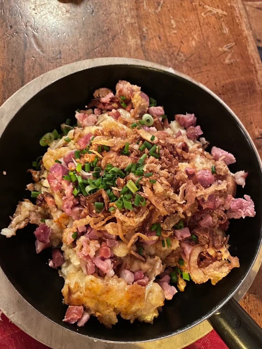 Käsespätzle Mit Speck