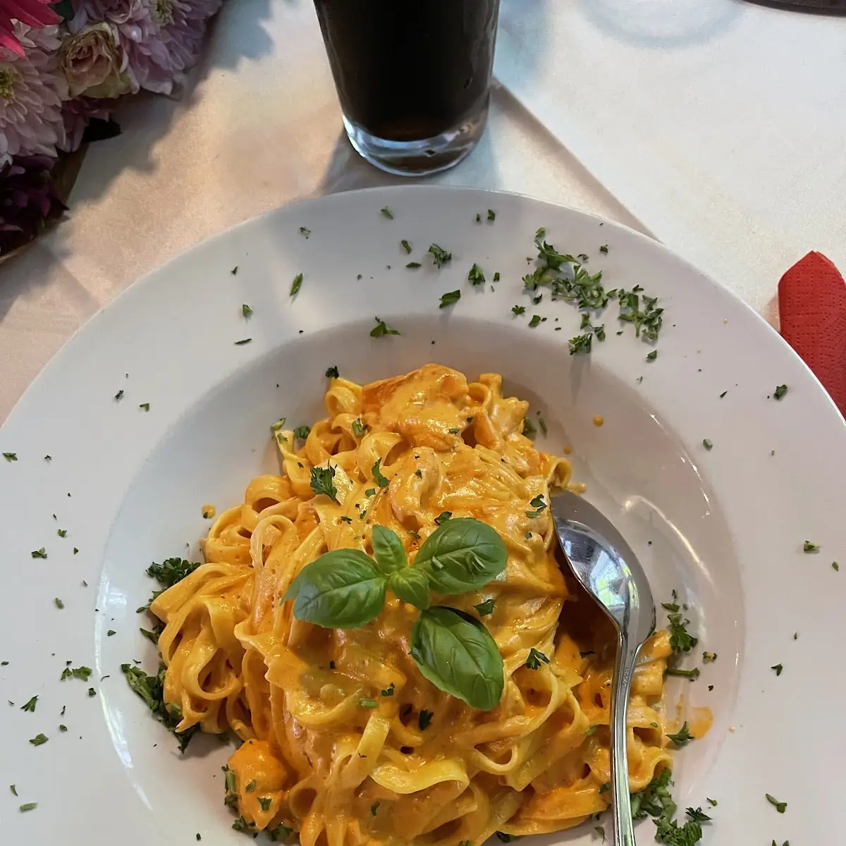 Tagliatelle Al Salmone
