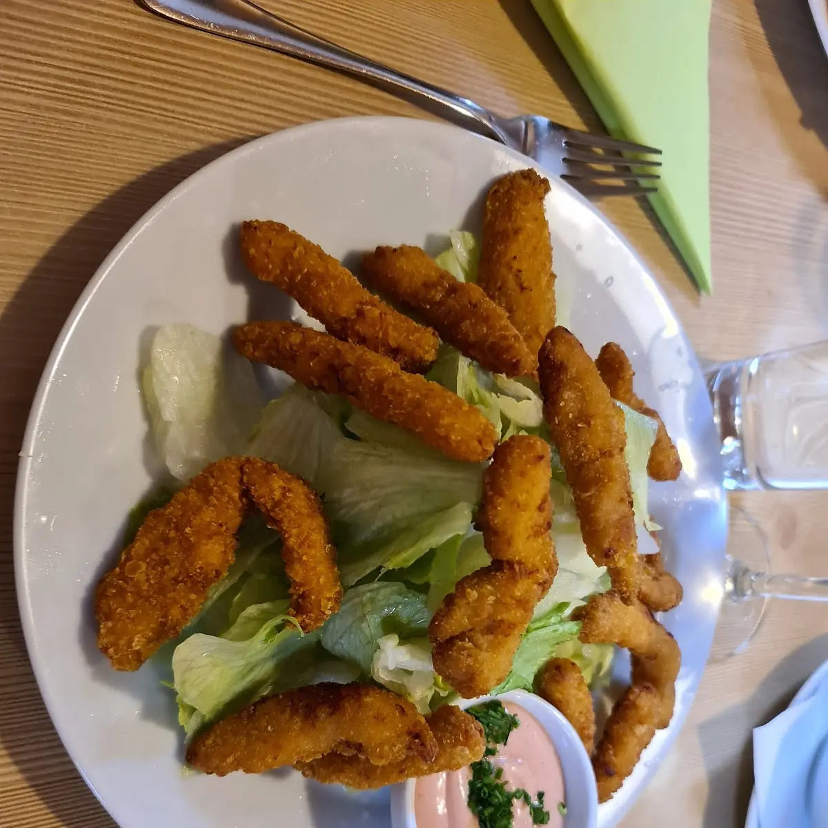 Backhendlsalat