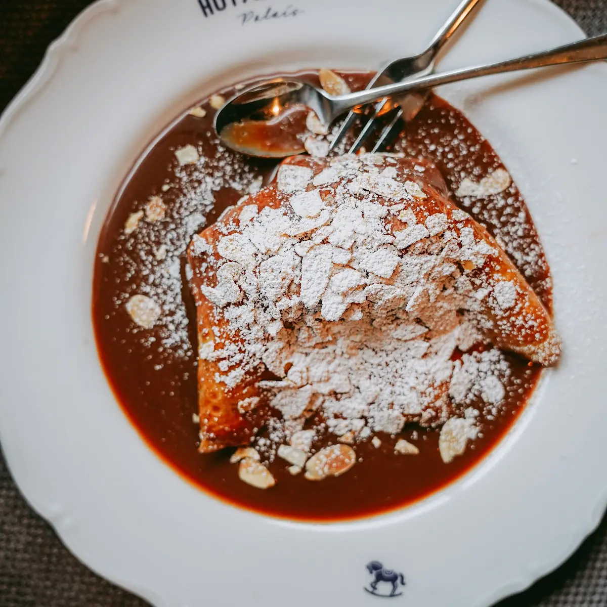 Ice Caramel Pancakes