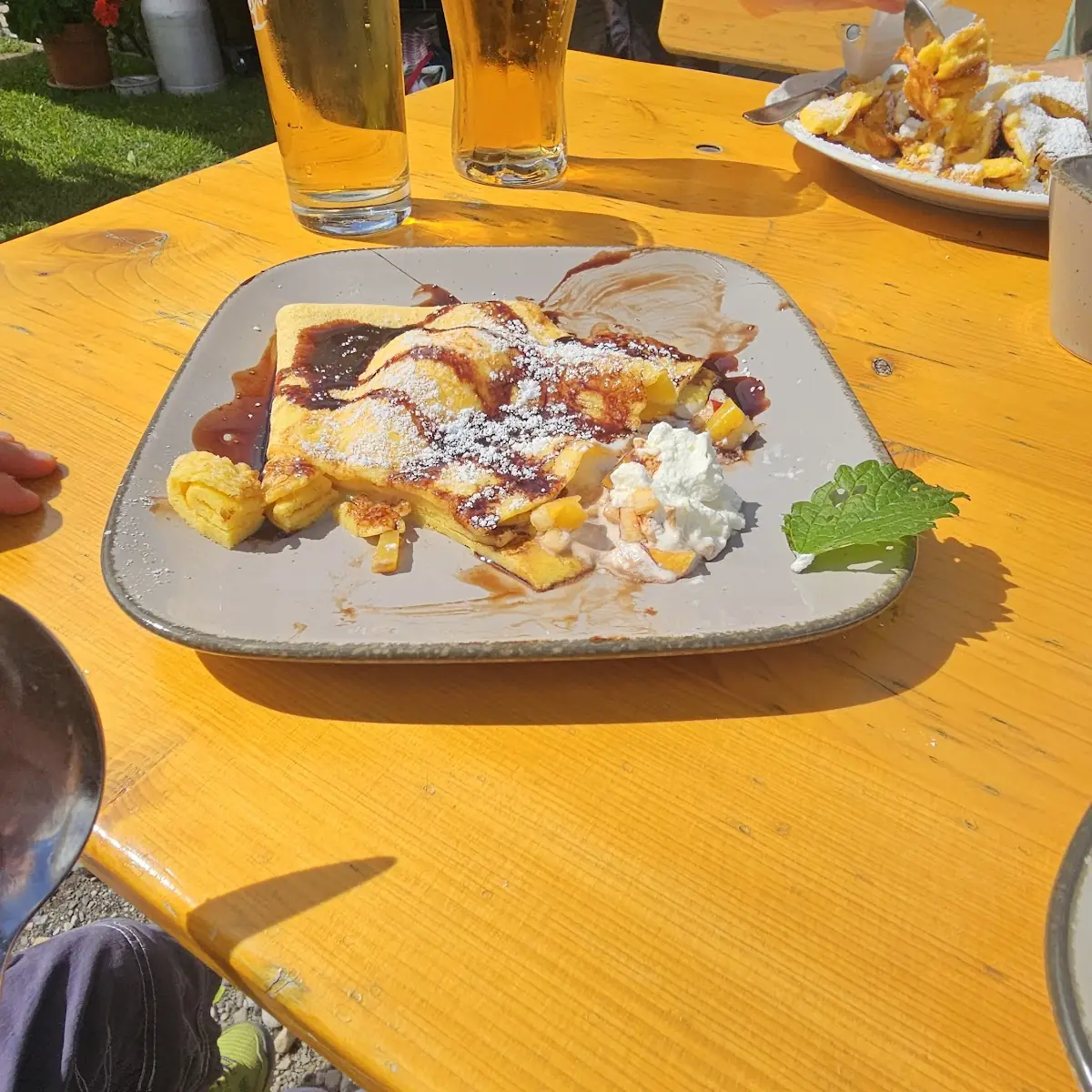 Palatschinken Mit Eis
