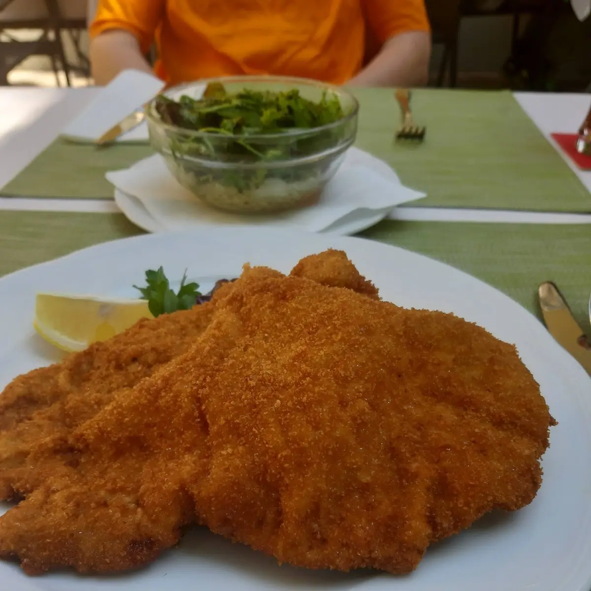 Wiener Schnitzel Mittagsmenü