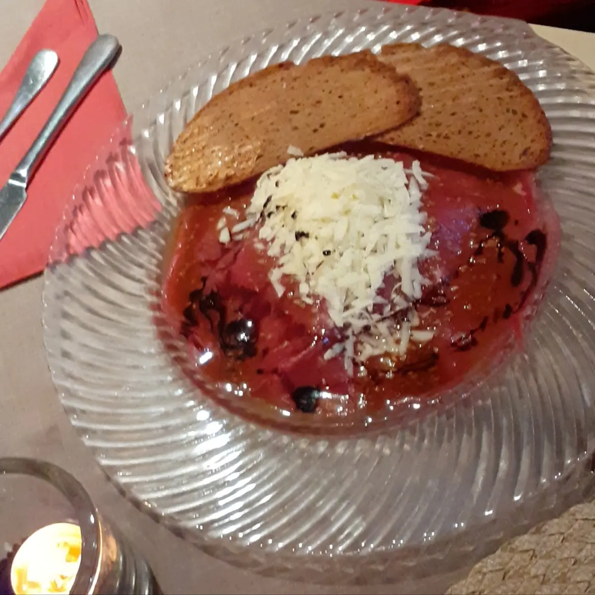 Rote Betr Carpaccio