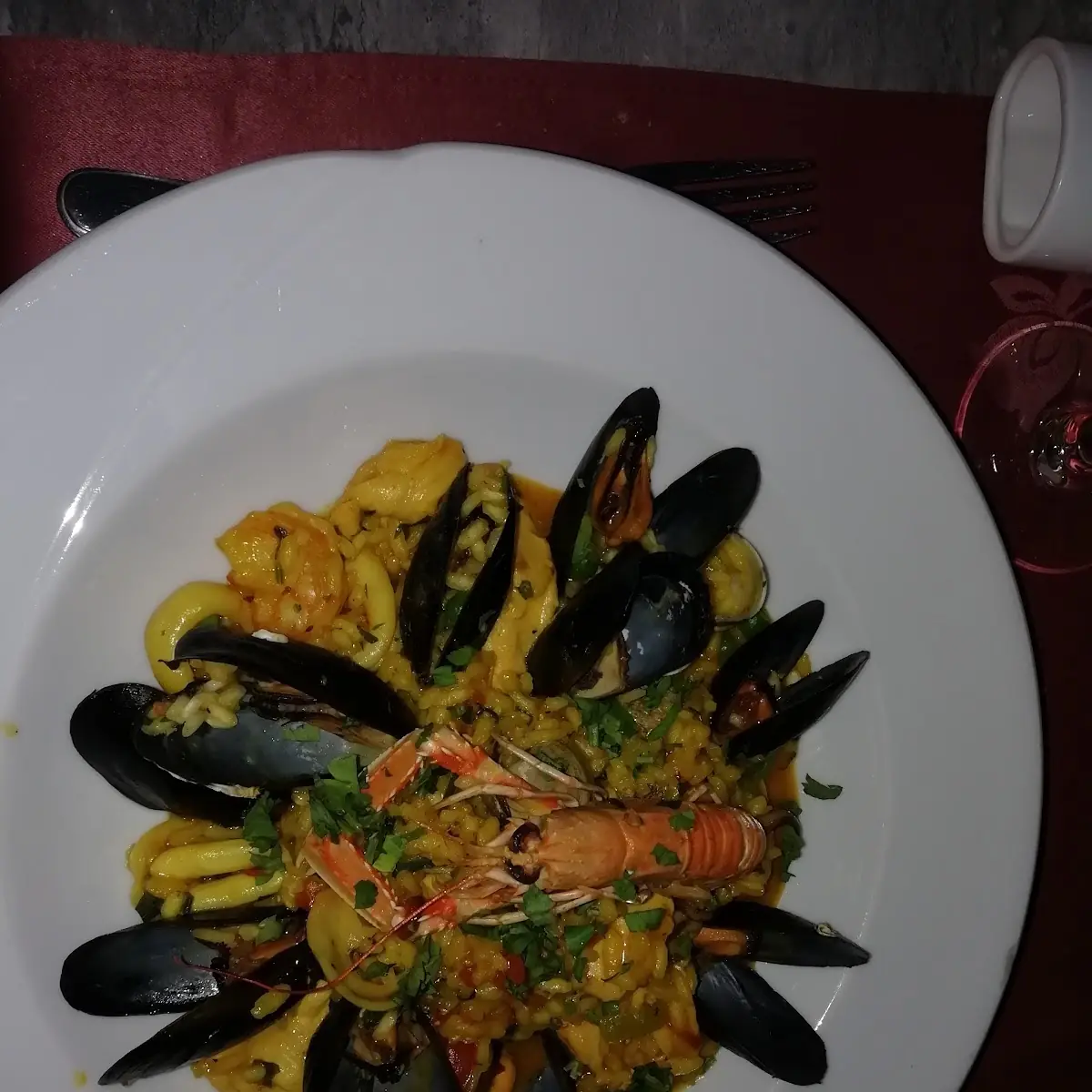 Meeresfrüchte Risotto