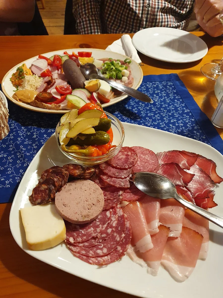 Aufschnitt Platte