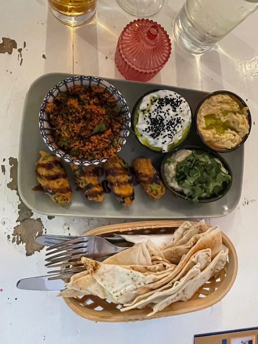 Große Mezze-platte