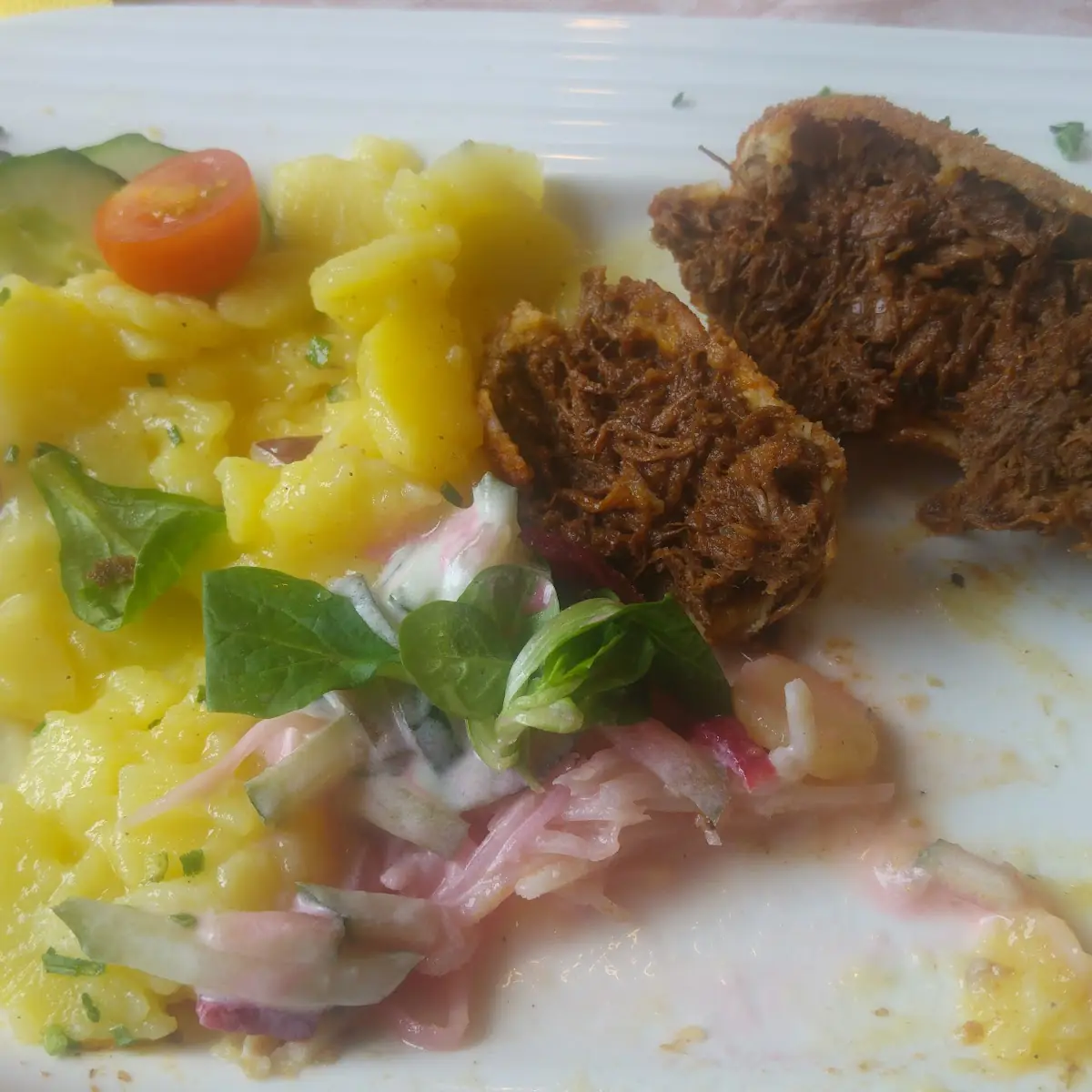 Gebackenes Gulasch
