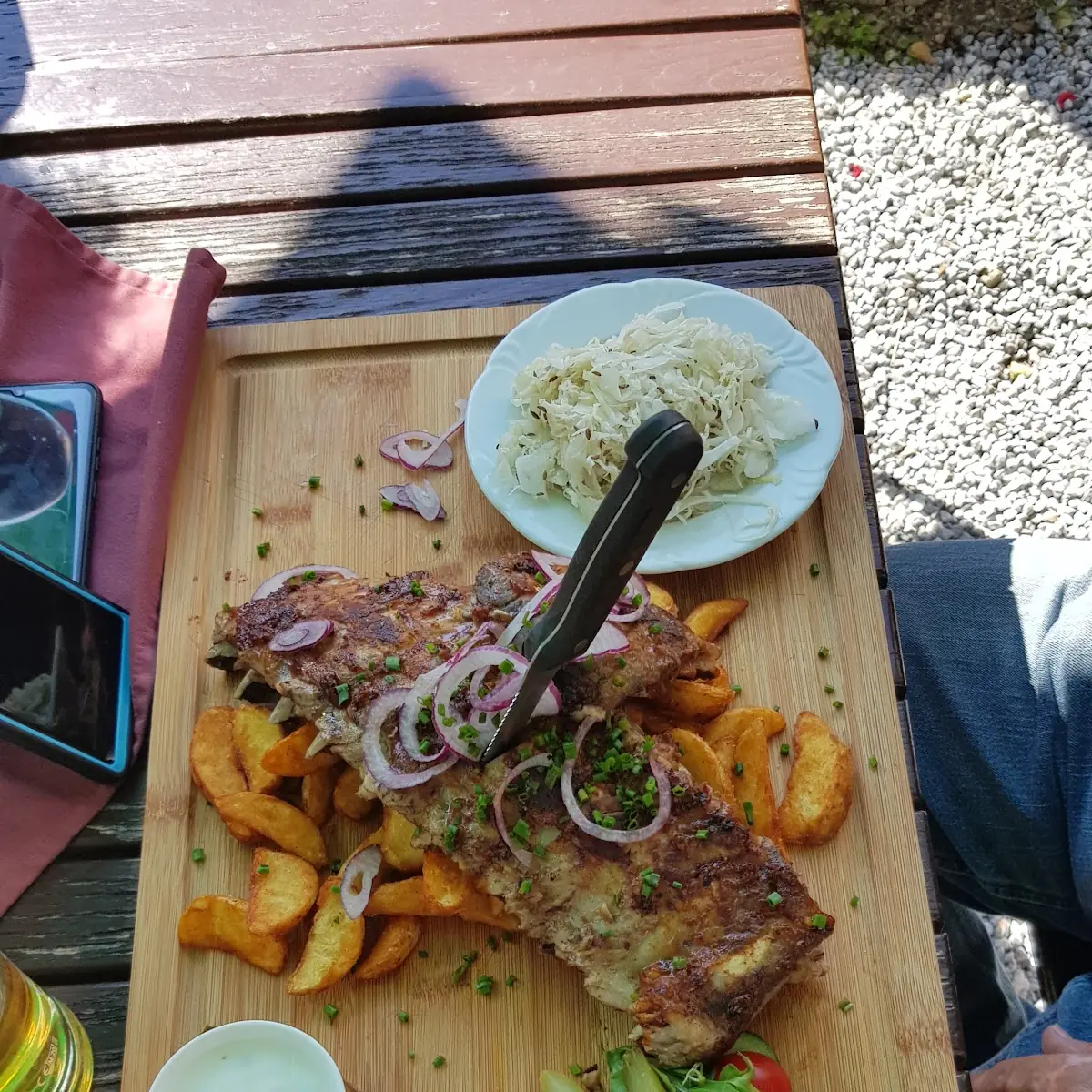 Ripperln Gegrillt