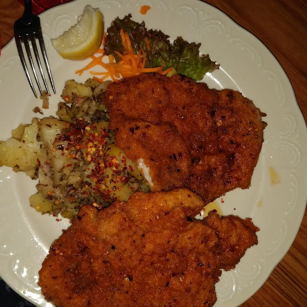 Scharfes Paprikaschnitzel