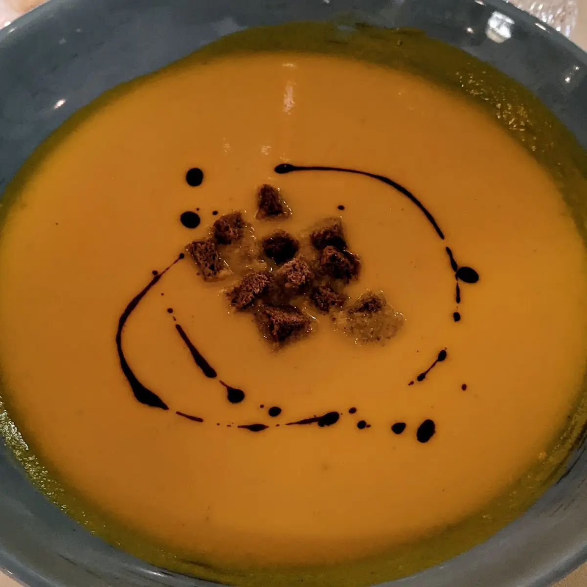 Kürbiscremesuppe
