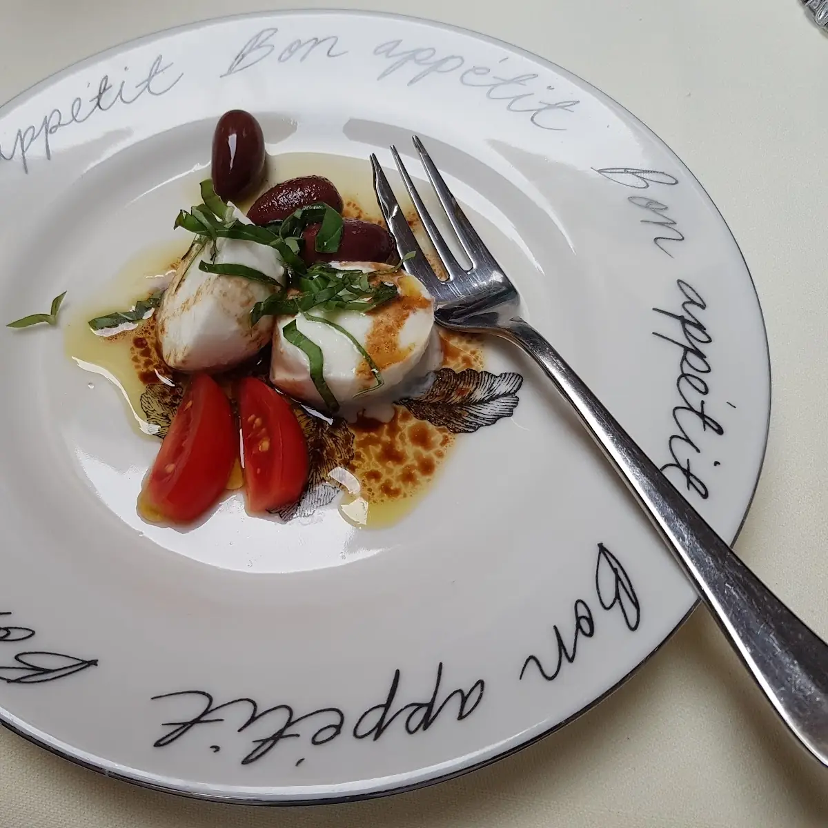 Mozzarella Alla Caprese Als Vorspeise