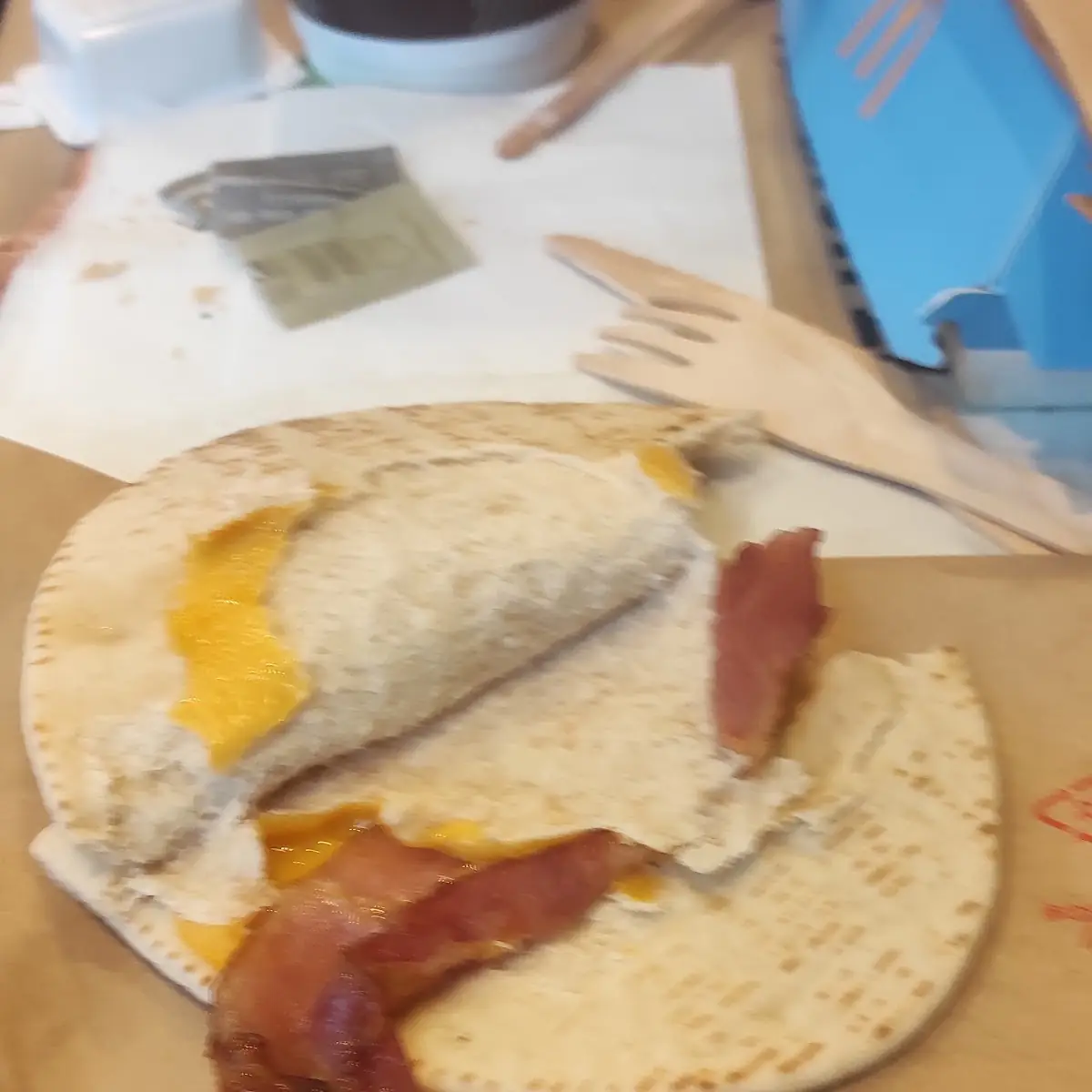 Bacon Käse Toast
