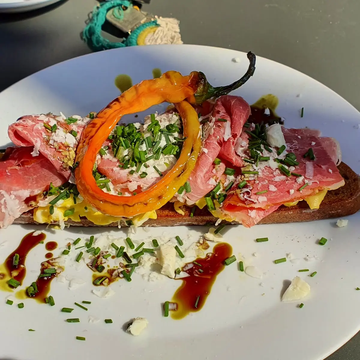 Eierspeisbrot Mit Schinken