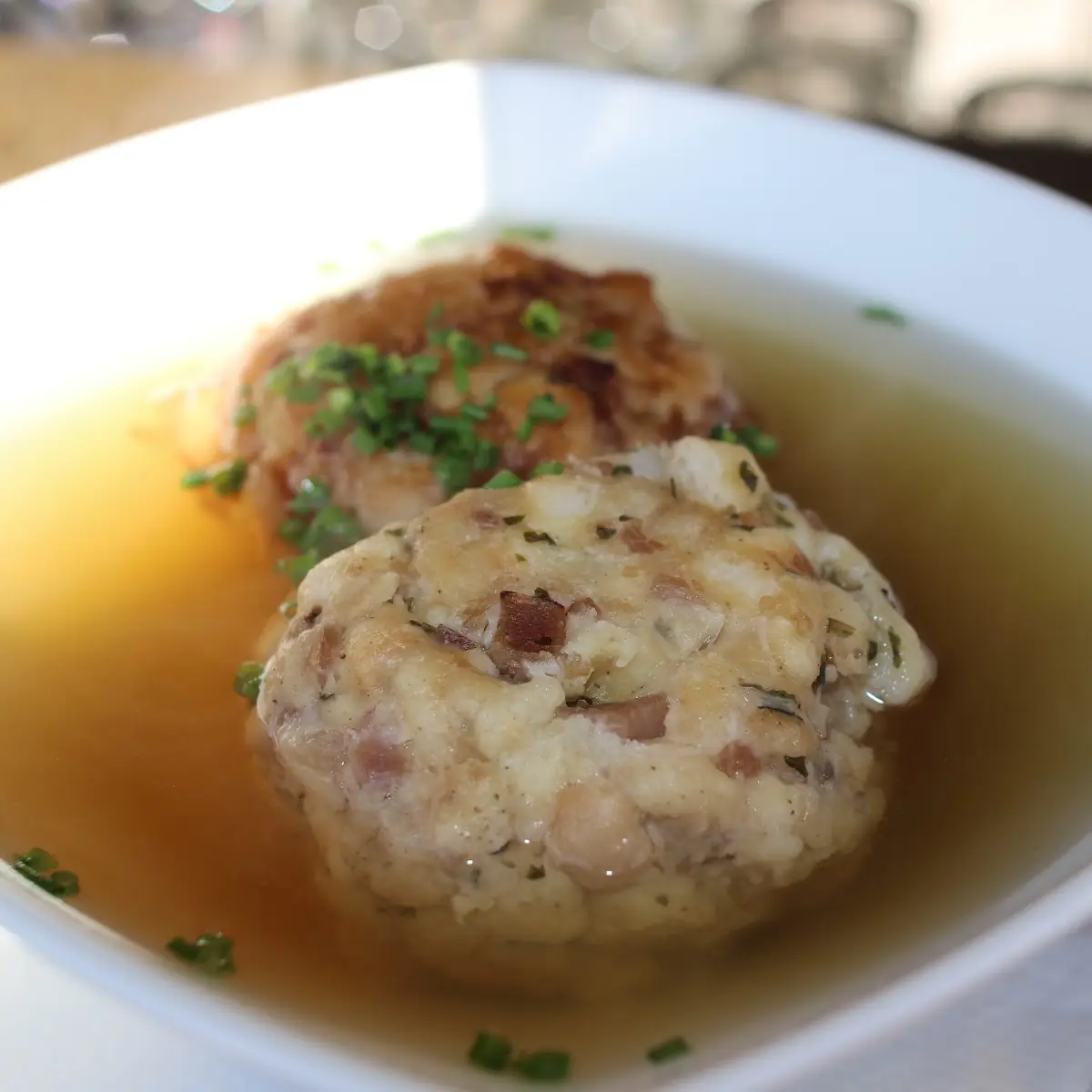 Knödelsuppe