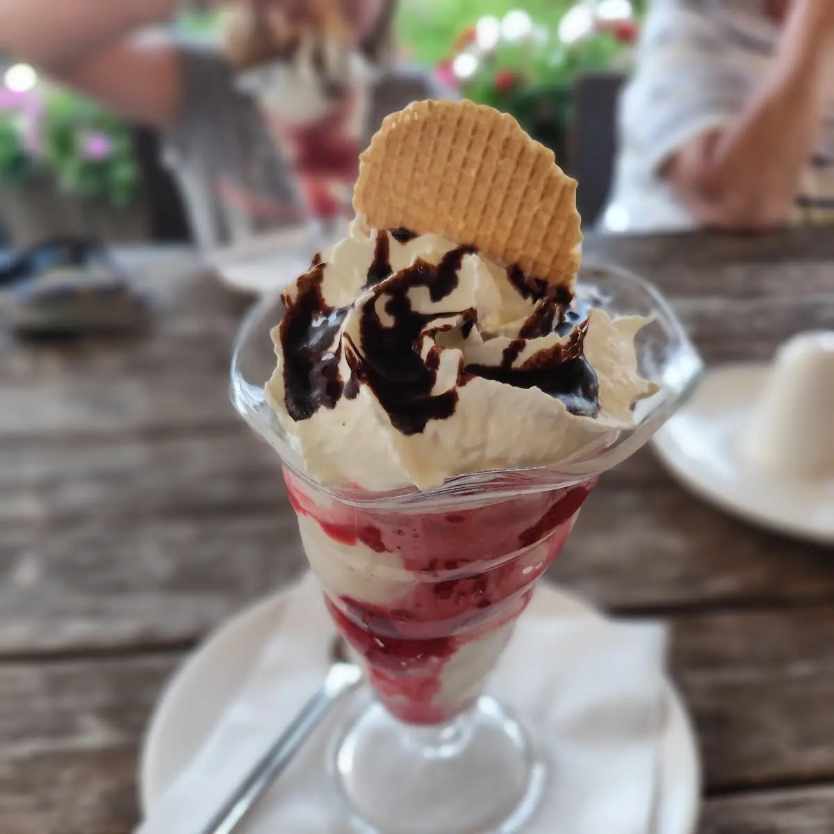 Heiße Liebe Mit Frischen Himbeeren