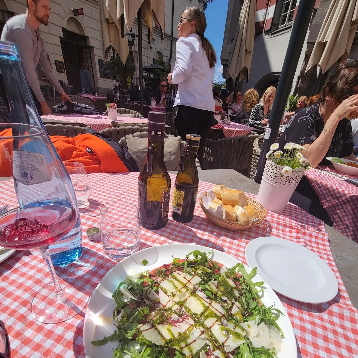 Beef Carpaccio with Arugula and Parmesan