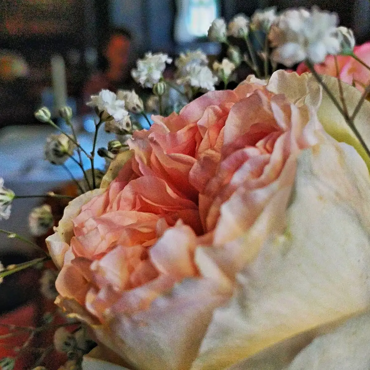Fresh Flowers with Dinner