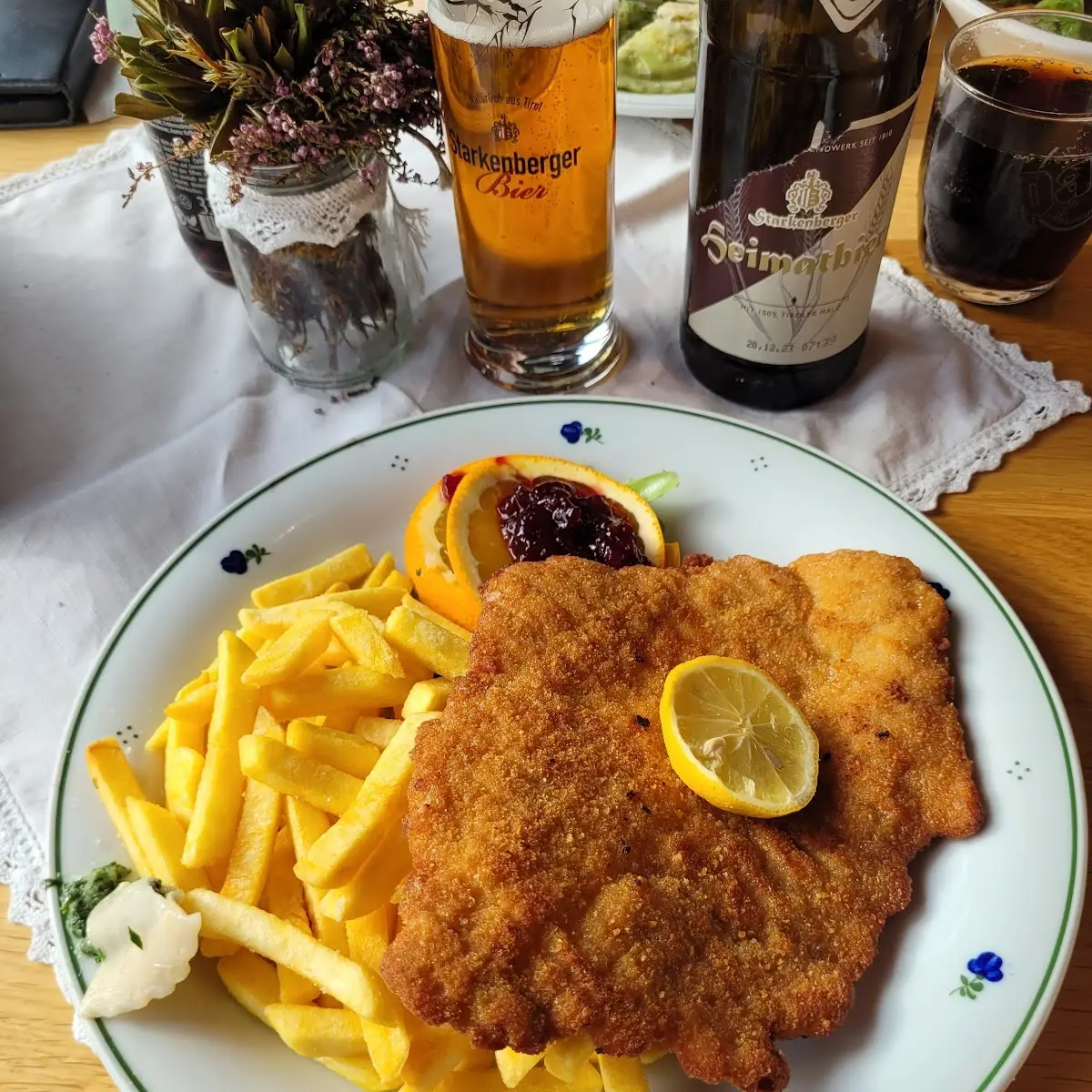 Schnitzel Mit Pommes