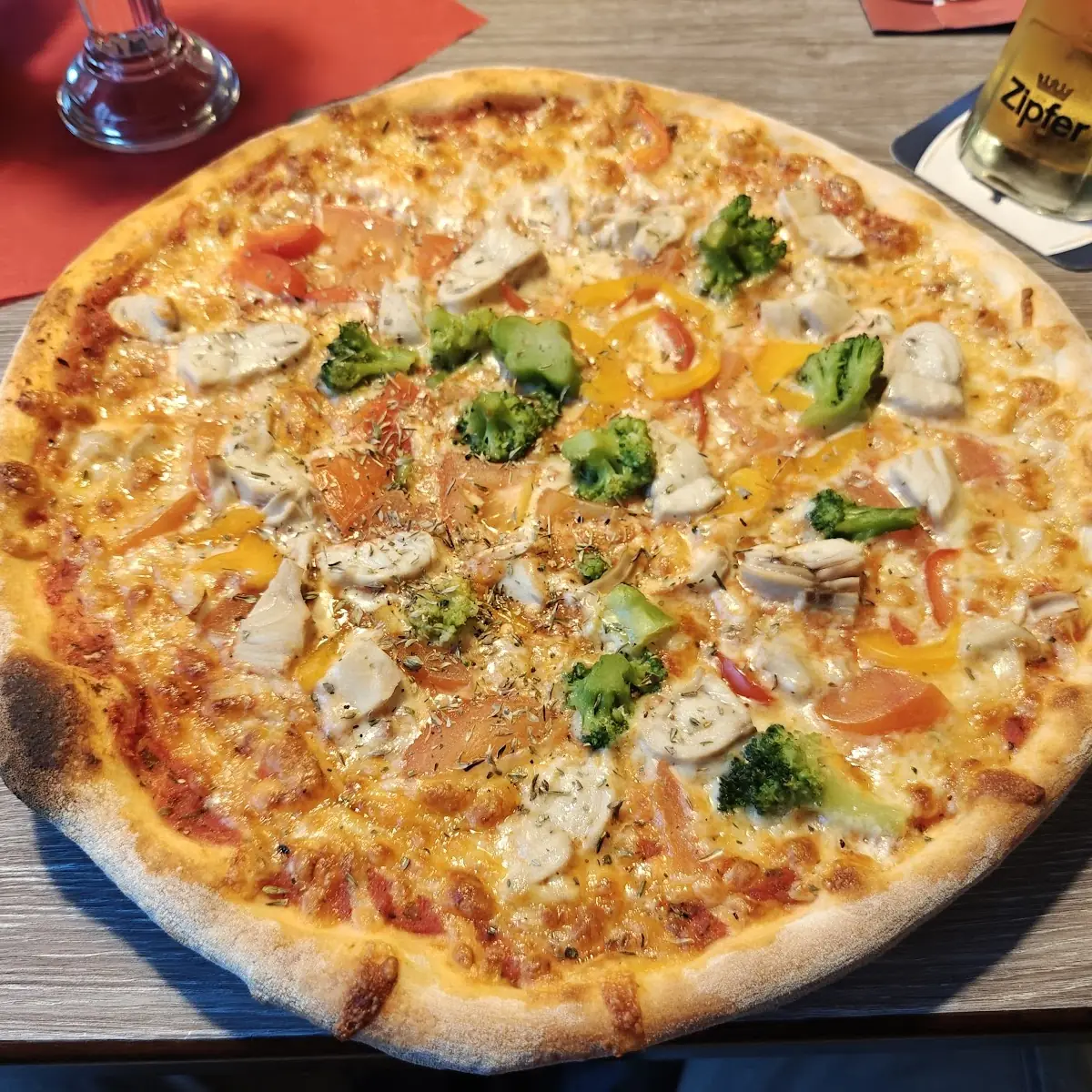 Pizza Lachs