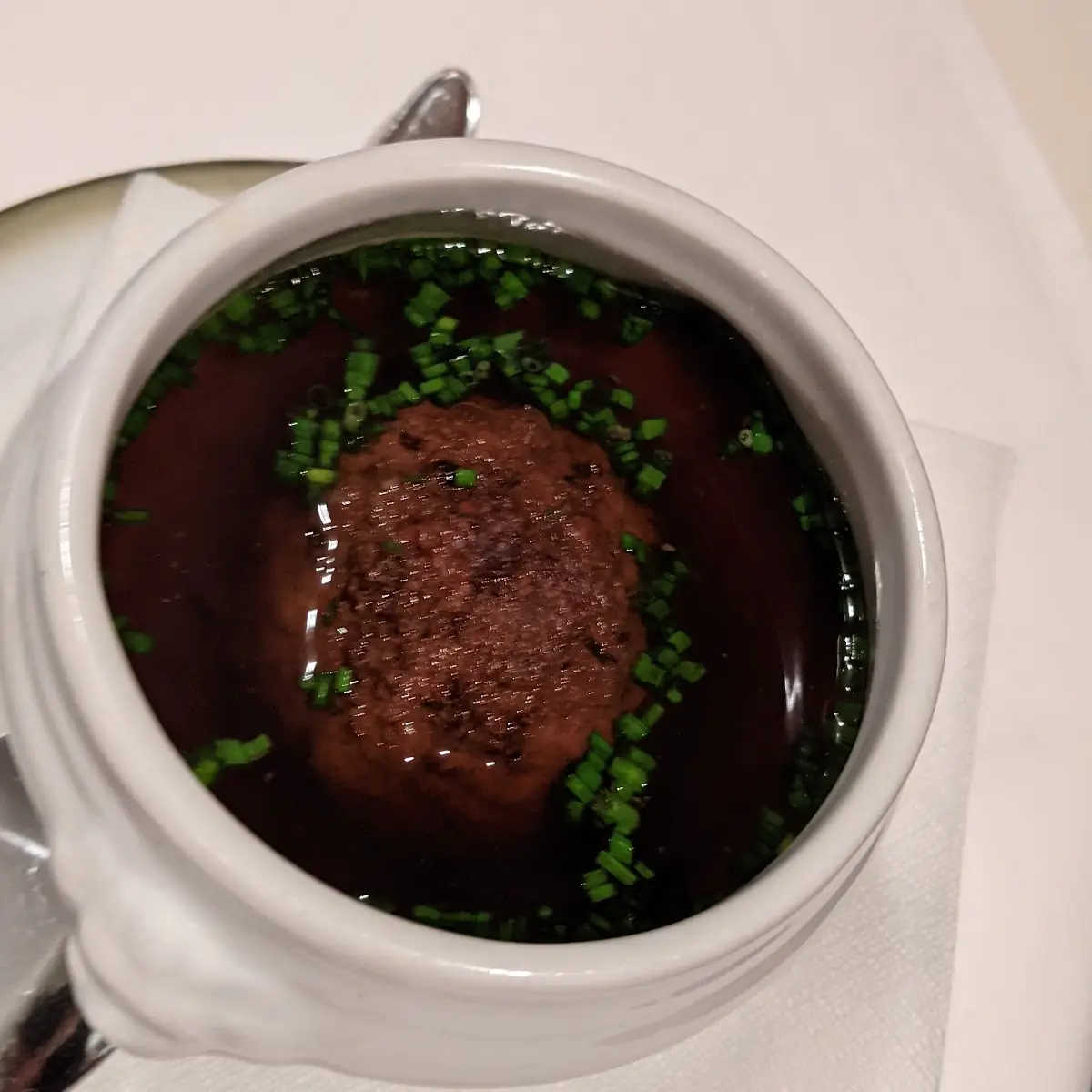 Rindersuppe Mit Leberknödel