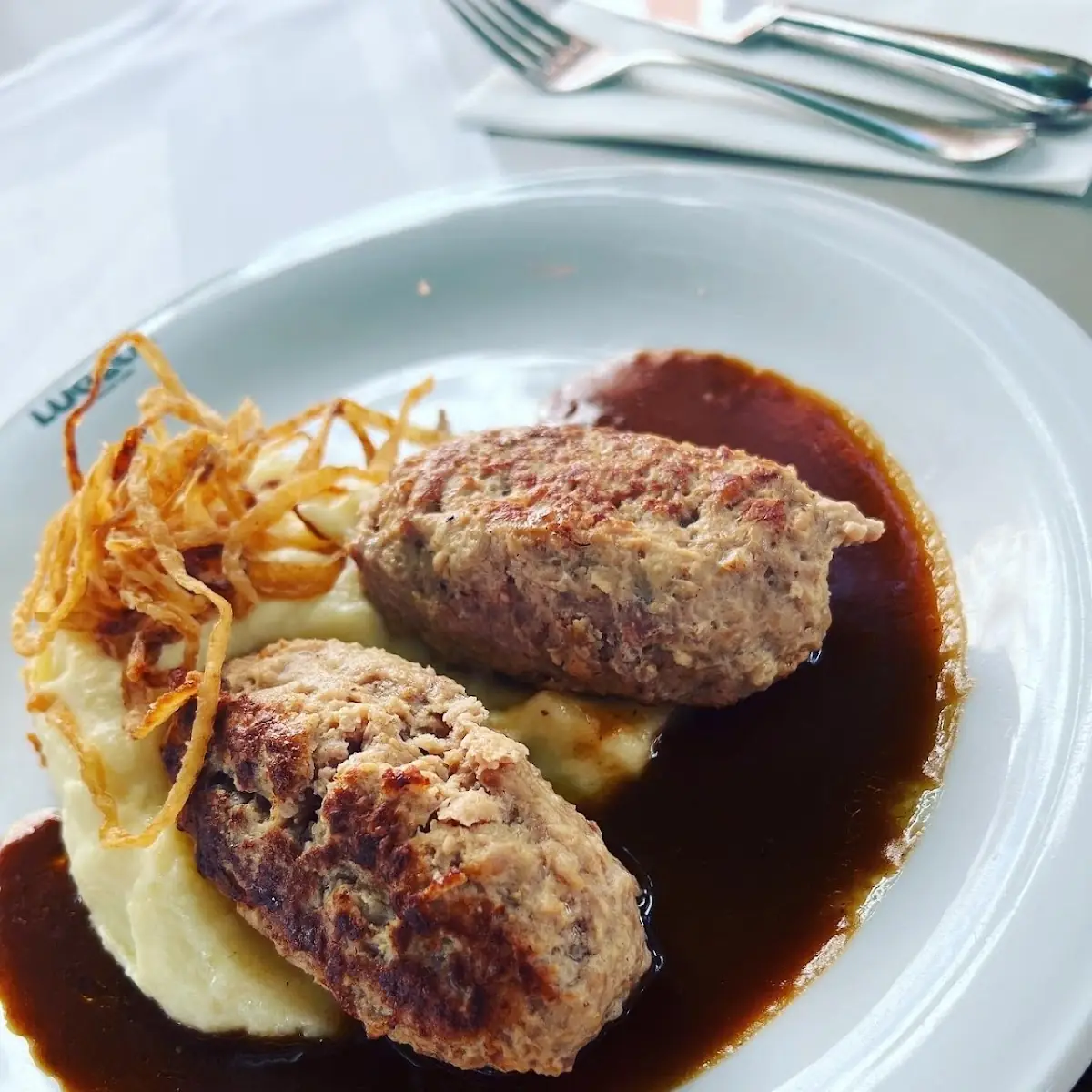 Faschierte Kalbsbutterschnitzel