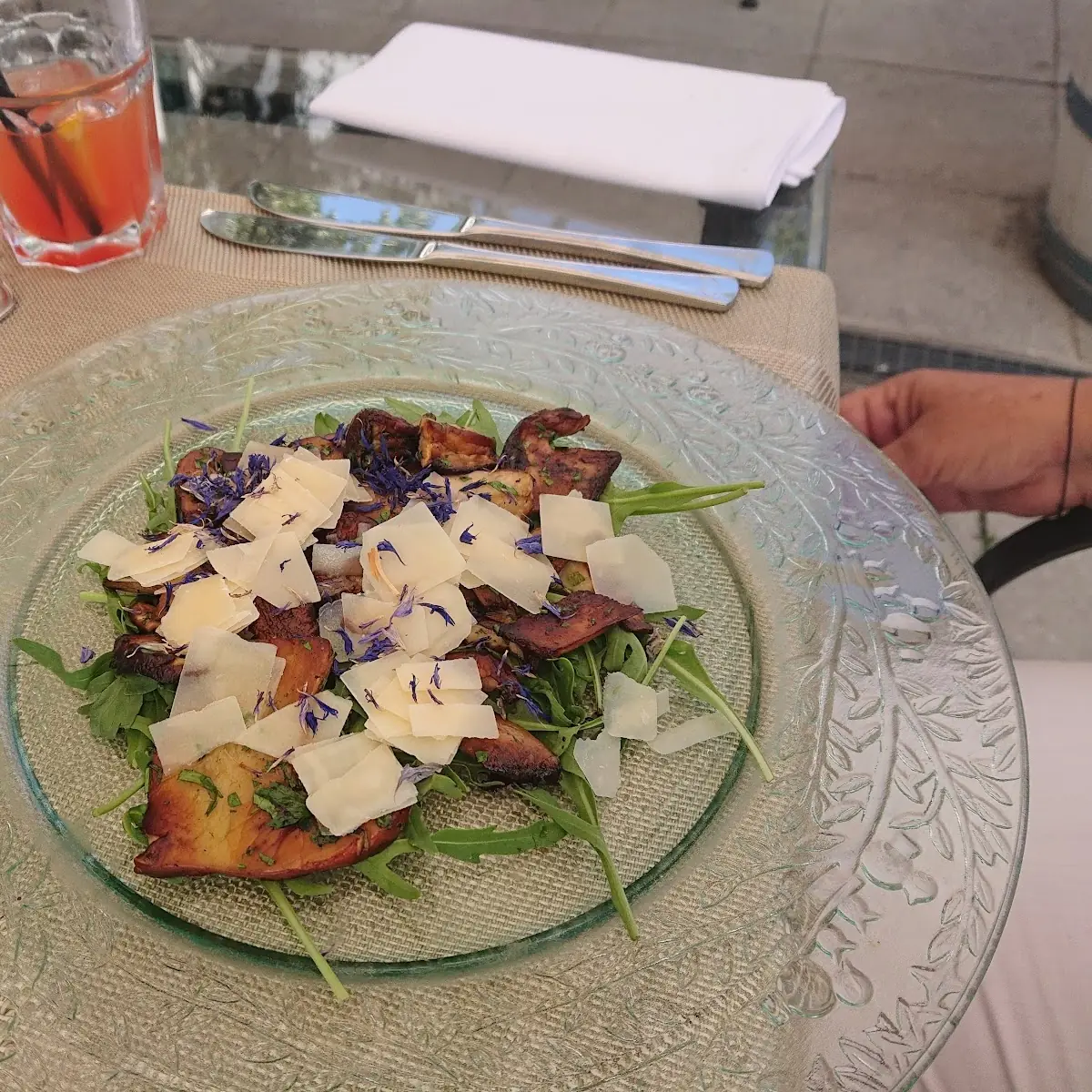 Gegrillte Steinpilze