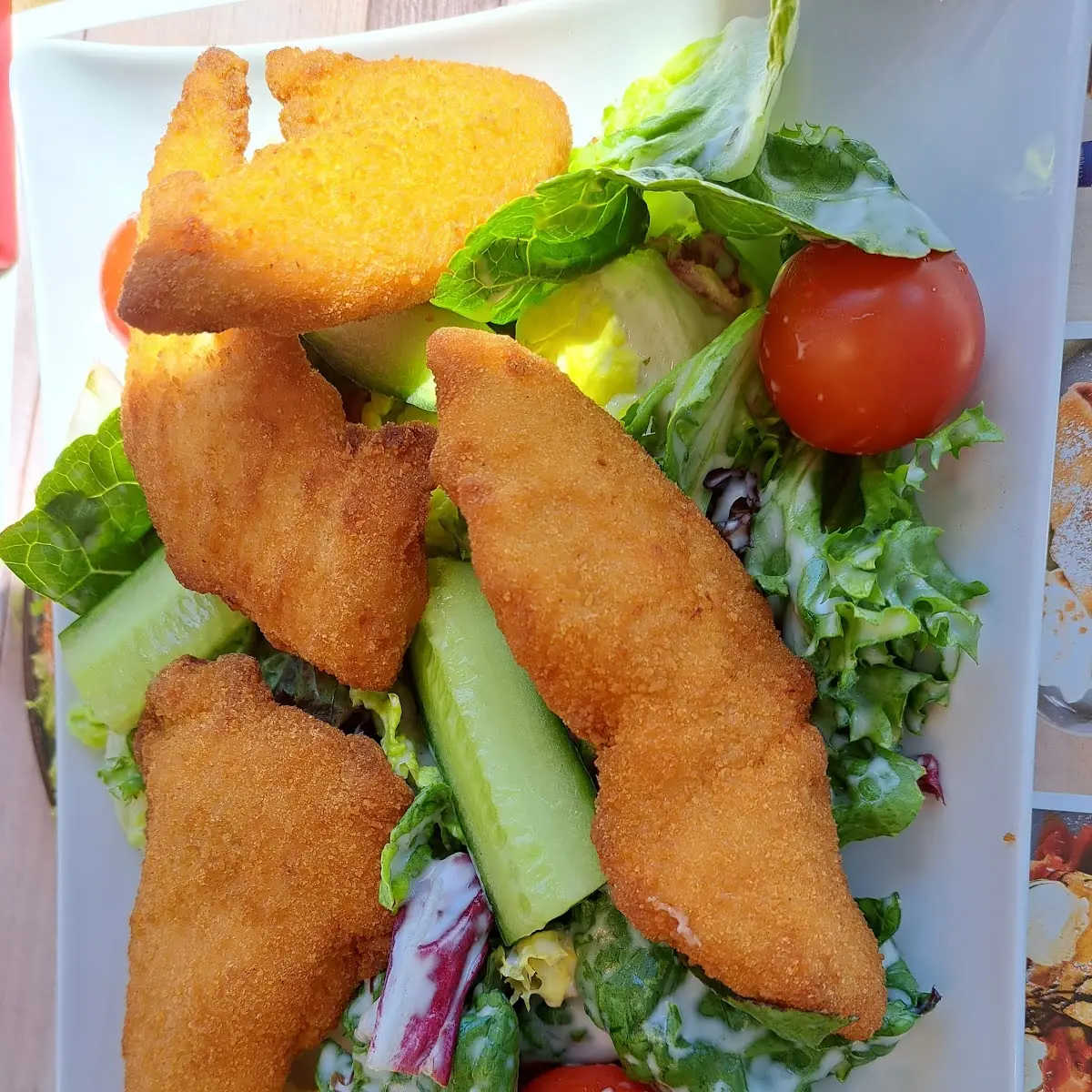 Backhendlsalat