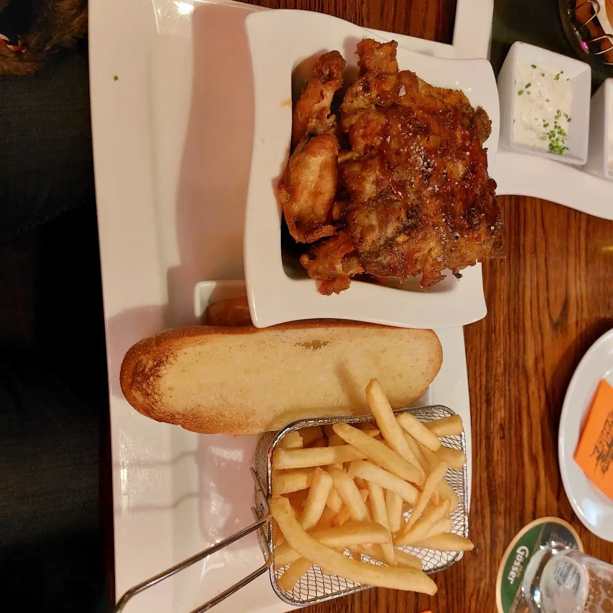 Western Style Ribs And Wings