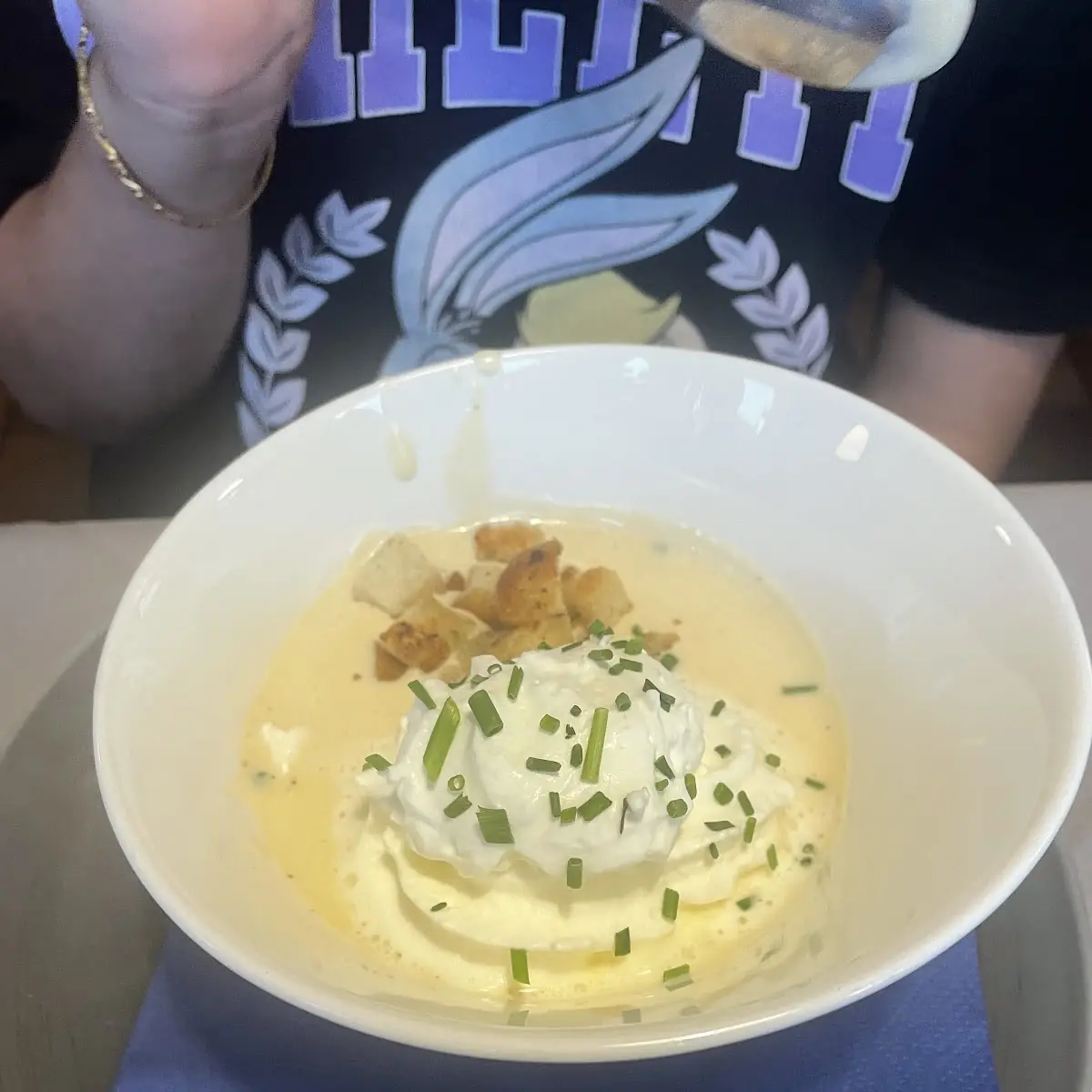 Knoblauchsuppe, Restaurant Dorfstüberl Lähn | Bichlbach