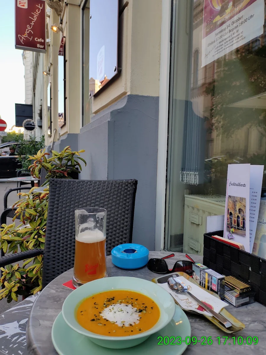 Hausgemachte Kürbiscremesuppe