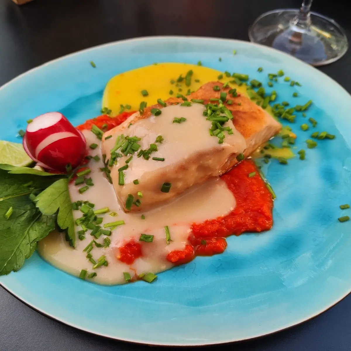 Lachsfilet