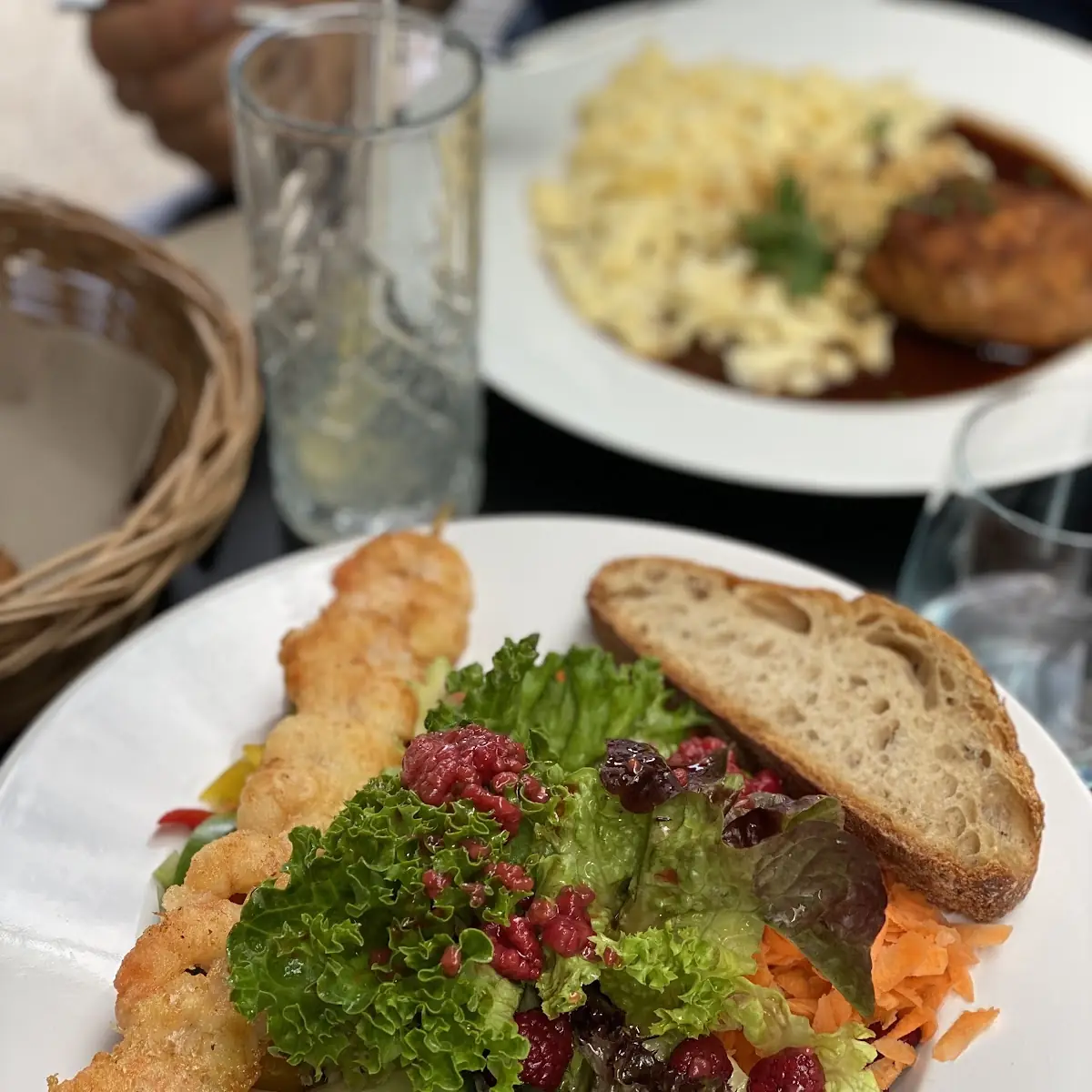 Salat Mit Shrimps