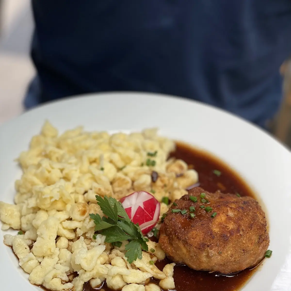 Spätzle & Frikadellen