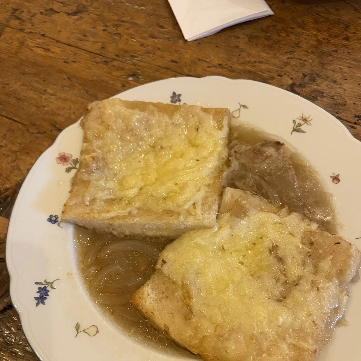 Soupe À L’oignon