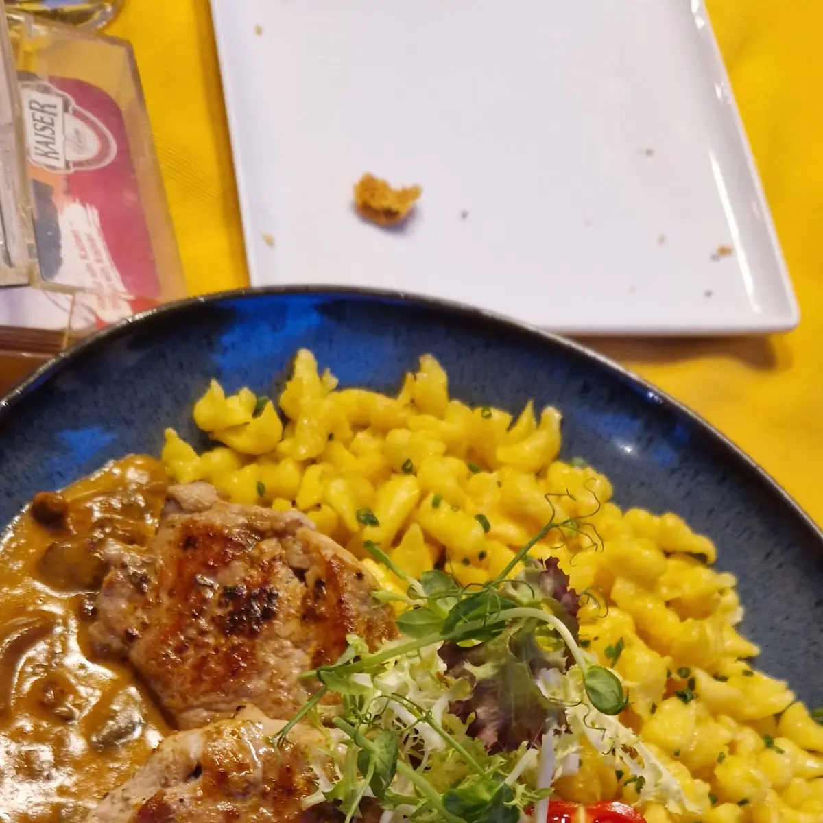 Schweinefiletmedaillons Mit Spätzle