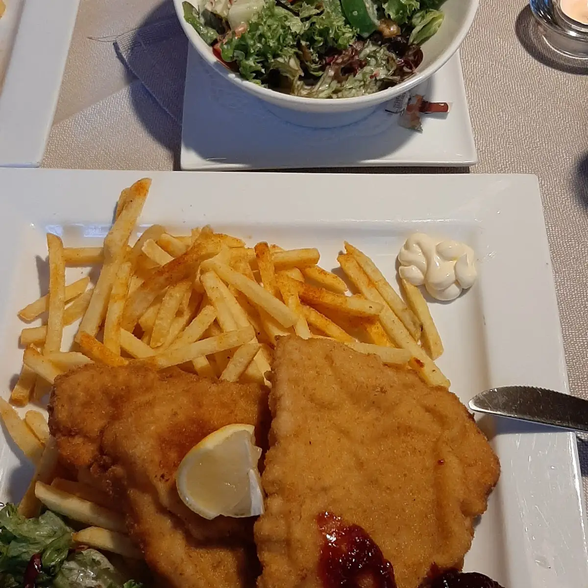 Zoals Een Wienerschnitzel Heerlijk Smaakt