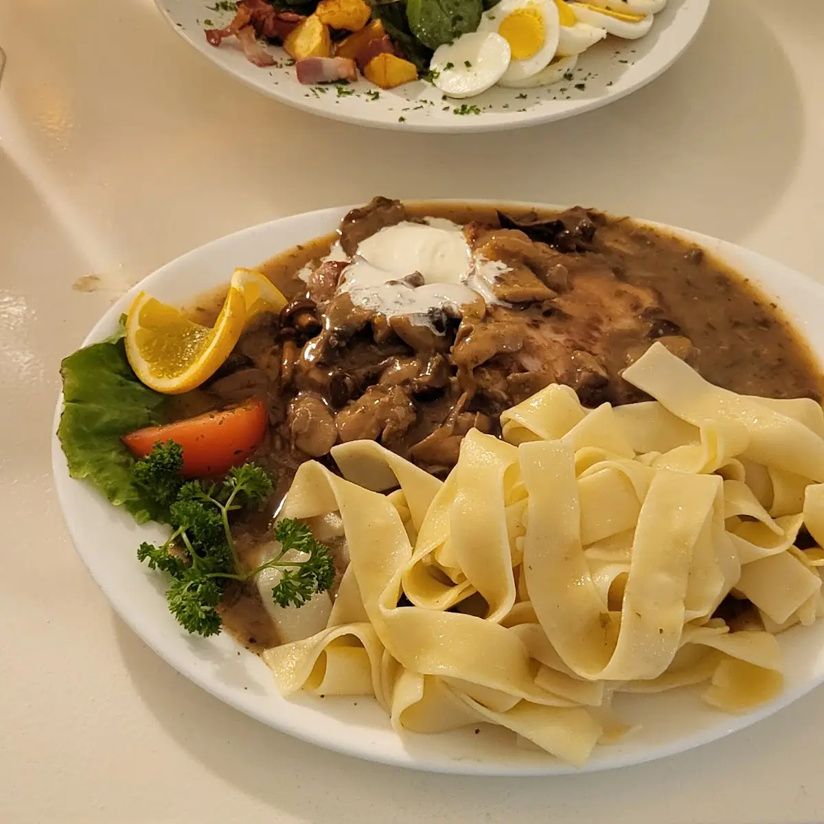Jägerschnitzel Mit Champignonsauce